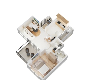 1 BHK 339 Sq. Ft. Apartment in Paranjape Schemes Abhiruchi Parisar