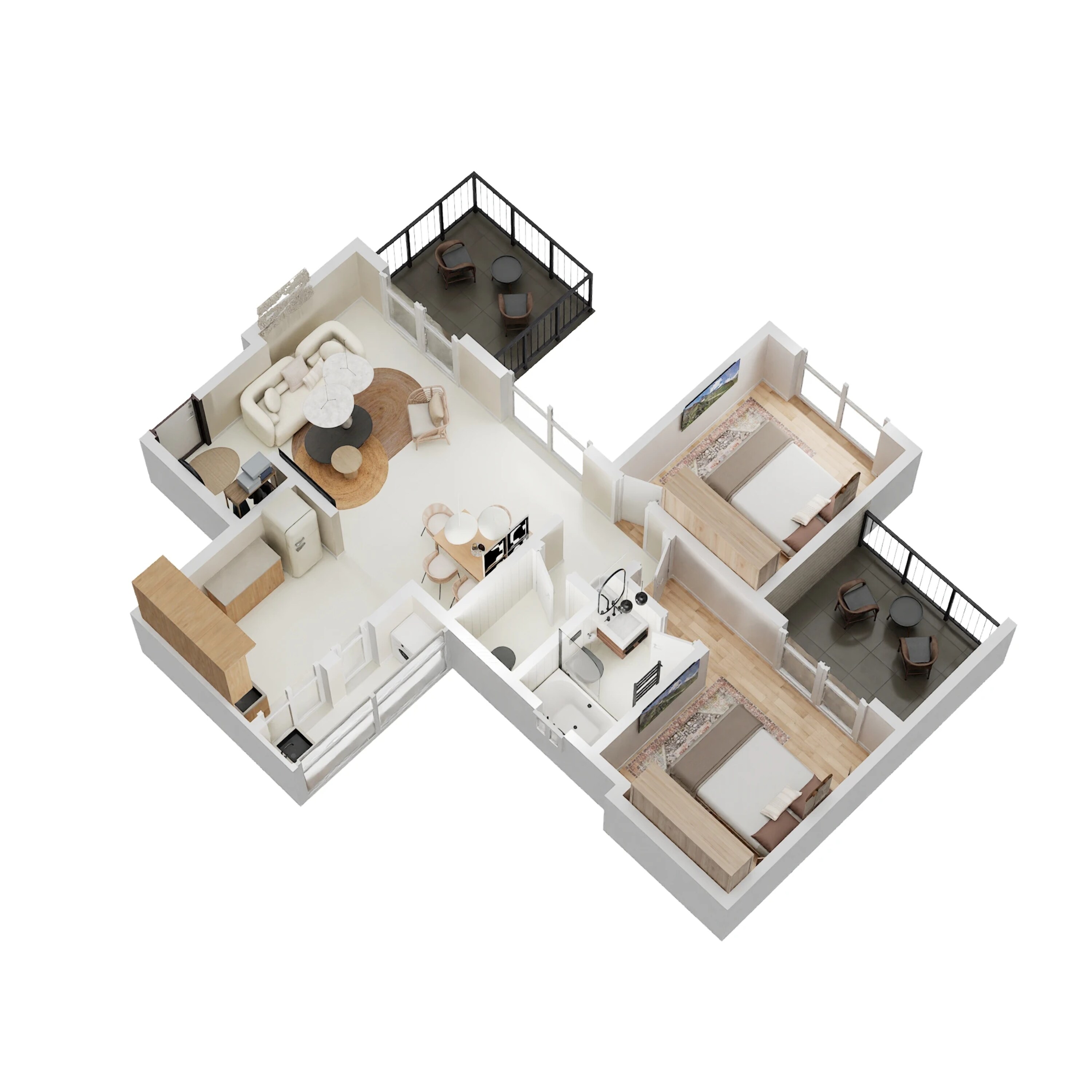 paranjape schemes abhiruchi parisar apartment 2 bhk 608sqft 20252503202540 3d 6509