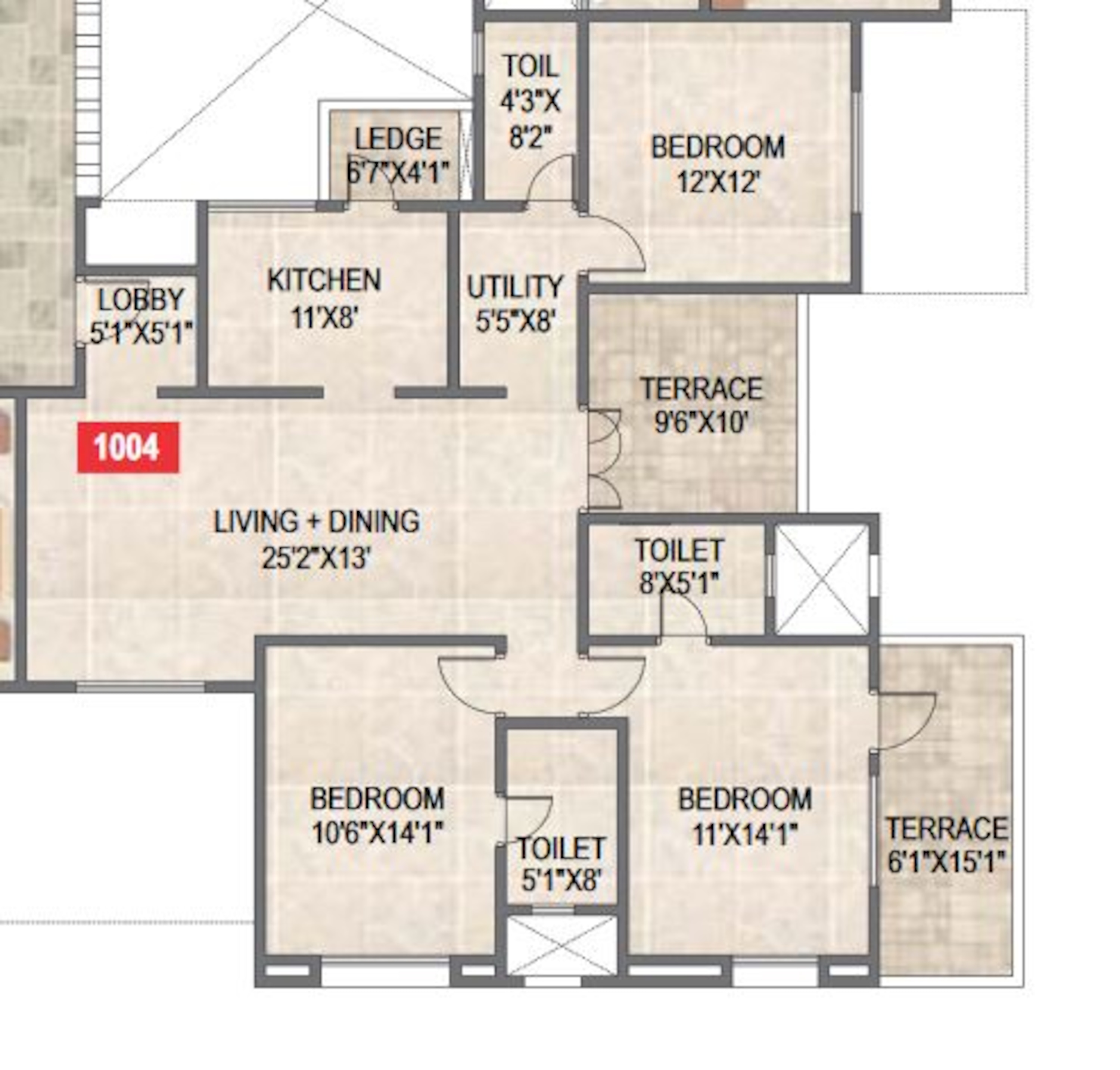 paranjape schemes saptagiri apartment 3bhk 1648sqft41