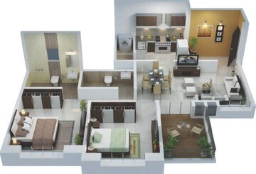  2 BHK Apartment at Pate Life Montage, Sus – for Rent