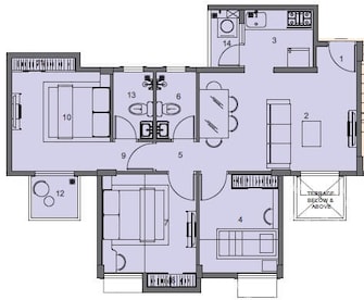 3 BHK Apartment For Resale in Peninsula Address One Gahunje Pune  7589885