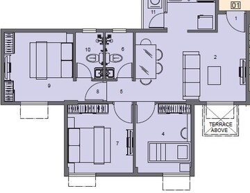  3 BHK Apartment at Peninsula Address One, Gahunje – for Rent