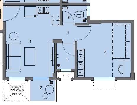 peninsula address one phase 3 apartment 1 bhk 243sqft 20215428175423