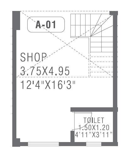 301 Sq. Ft. Retail Shop in Pharande Prowess