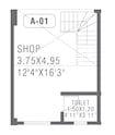 Pharande Prowess Retail Shop Layout