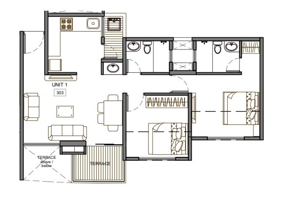 Other, pharande-puneville 2 Bedroom 890 Sq.Ft. Apartment In Tathawade Pune 8694406