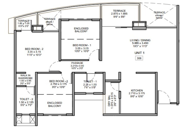 Other, pharande-puneville 2 Bedroom 864 Sq.Ft. Apartment In Punawale Pune 9126161