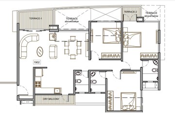  3 BHK Apartment at Pharande Puneville, Punawale – for Rent