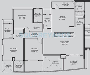  3 BHK Apartment at Pharande Puneville, Tathawade – for Rent
