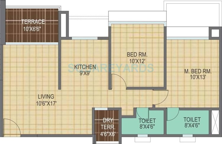pharande woodsville apartment 2bhk 1031sqft1