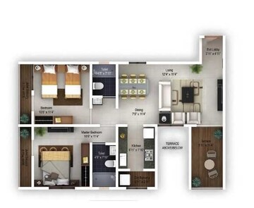  2 BHK Apartment at Pinnacle Neelanchal, Baner – for Sale