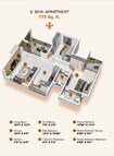 PK Ornate 2 BHK Layout