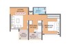 Platinum Nirvana 1 BHK Layout