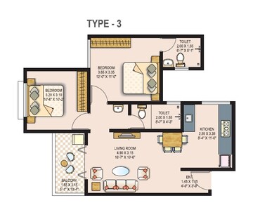  2 BHK Apartment at Platinum Towers Pune, Yewalewadi – for Sale
