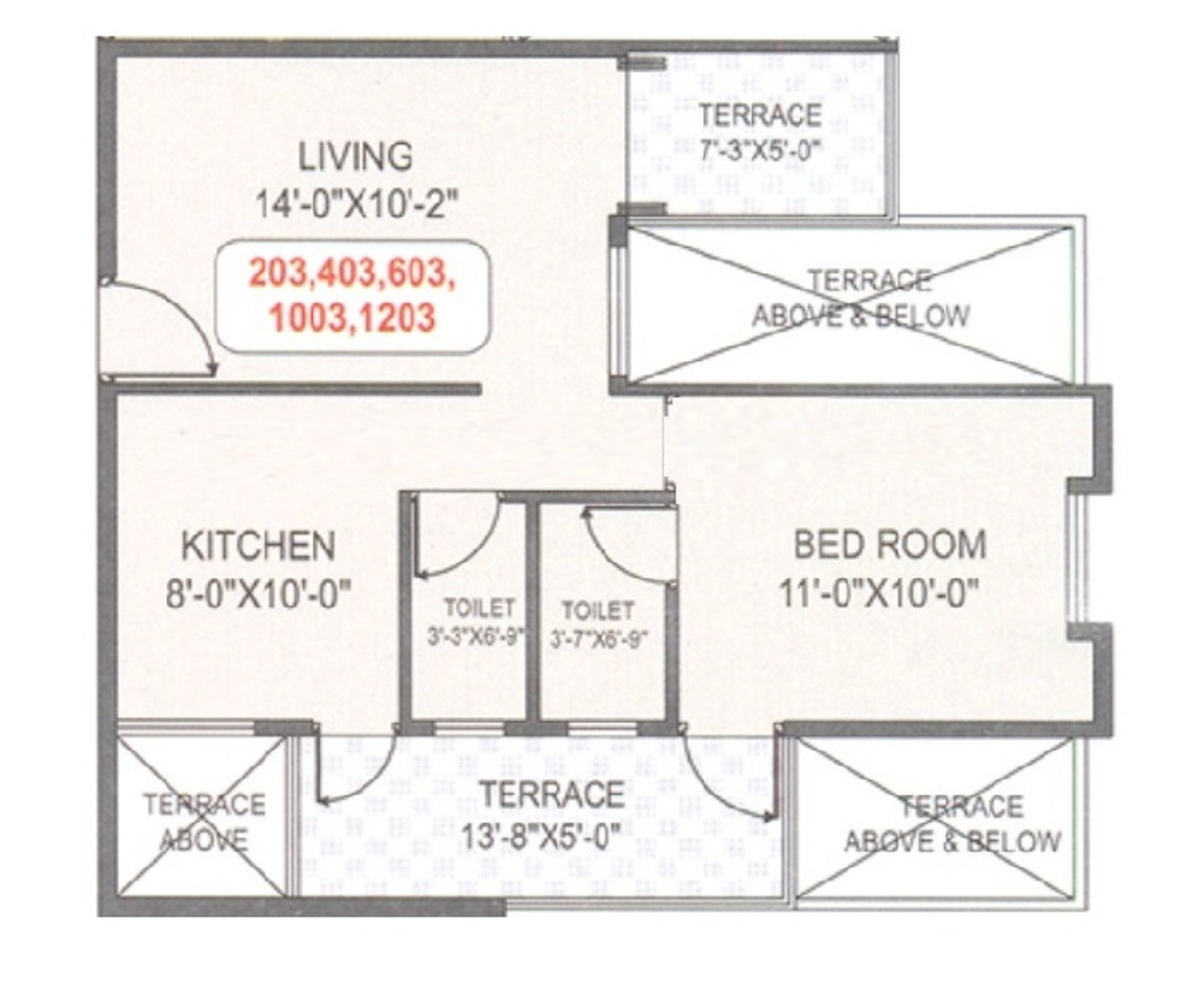polite harmony apartment 1 bhk 678sqft 20244912164939