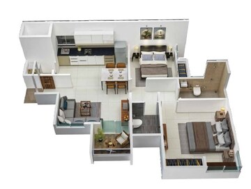  2 BHK Apartment at Porwal Parklane Urbanjoy, Sus – for Rent