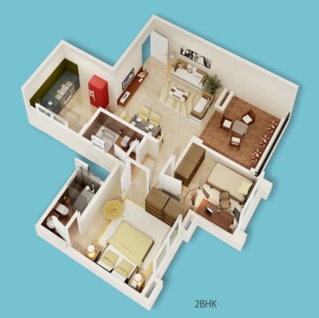  2 BHK Apartment at Prasun Loreto, Kharadi – for Rent