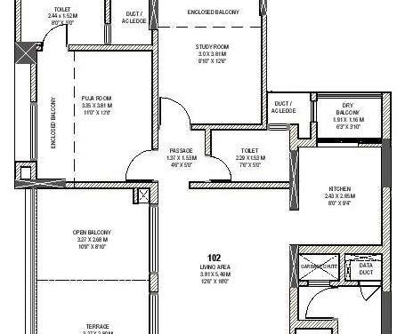 pride purple park xpress apartment 2 bhk 638sqft 20225107125143