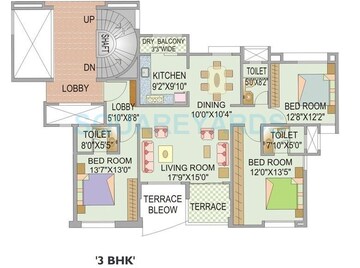  2 BHK Apartment at Gada Kshithi, Baner – for Rent
