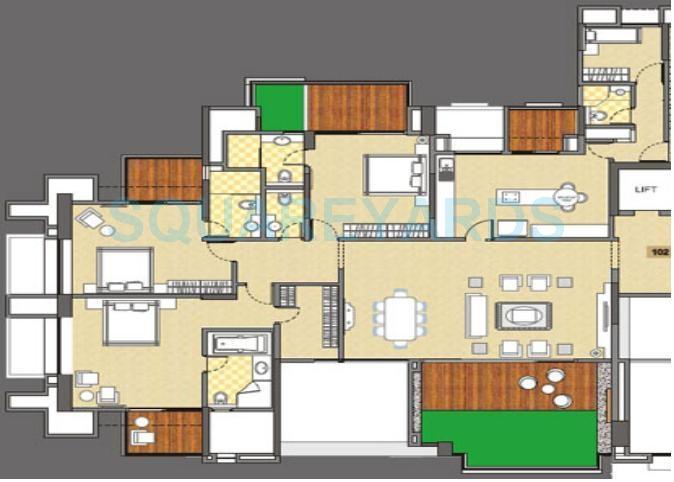 pride the spires apartment 4bhk 3430sqft1