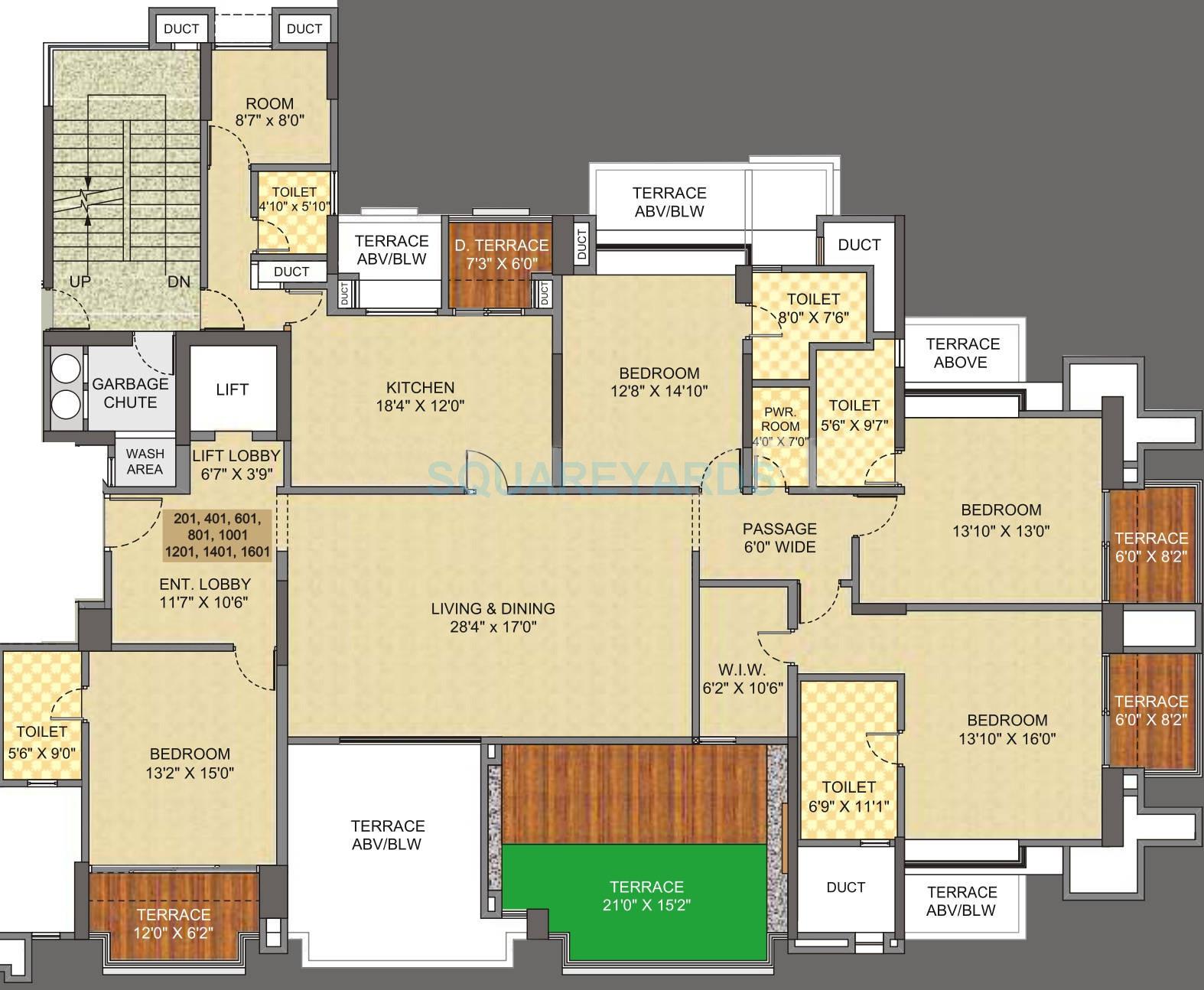 pride the spires apartment 4bhk 3820sqft 9898