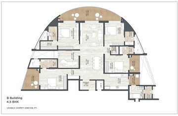  4 BHK Apartment at Pride World City, Charholi Budruk – for Sale