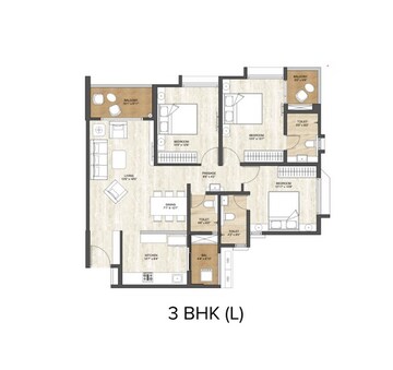  3 BHK Apartment at Pride World City Wellington, Charholi Budruk – for Sale