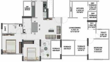  2 BHK Apartment at Pristine Greens, Moshi – for Rent
