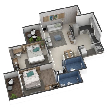  2 BHK Apartment at Pristine ILife, Mundhwa – for Sale