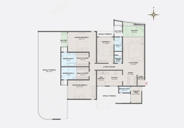  3 BHK Apartment at Pristine Kyra, Viman Nagar – for Sale
