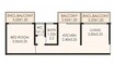 Punyashri CHS 1 BHK Layout