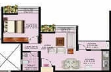  1 BHK Apartment at Puranik Abitante, Bavdhan – for Rent