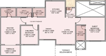  2 BHK Apartment at Puranik Aldea Espanola, Baner – for Rent