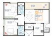 Raichandani The Shwet 2 BHK Layout