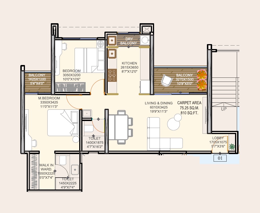Rajluckxmi Stellar Symphony Floor Plans - Ravet, Pune