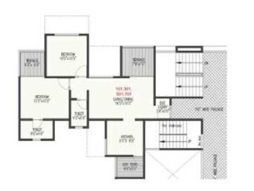  2 BHK Apartment at Rajmata Trinity Greens, Wakad – for Sale