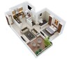 Ram Green Hive Plus A13 1 BHK Layout