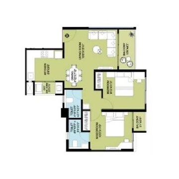  2 BHK Apartment at Rama Krystal One, Moshi – for Sale