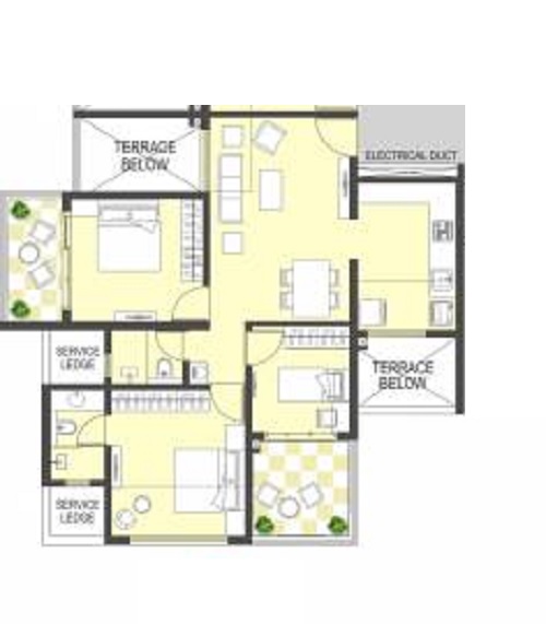 rama metro life maxima residences apartment 3 bhk 846sqft 20233303163305