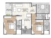 Ranjekar Snehabhavan 2 BHK Layout