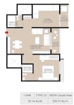 Raut Nova Nest 1 BHK Layout