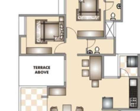 ravinanda sky twins apartment 2 bhk 560sqft 20215413095427