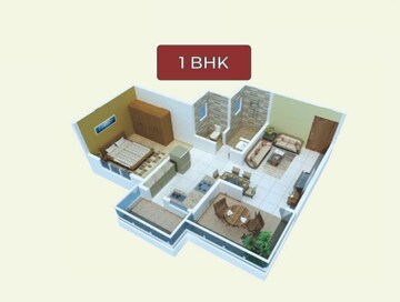  2 BHK Apartment at Renuka Gulmohar C Building CHS, Pimpri Chinchwad Pcmc – for Rent