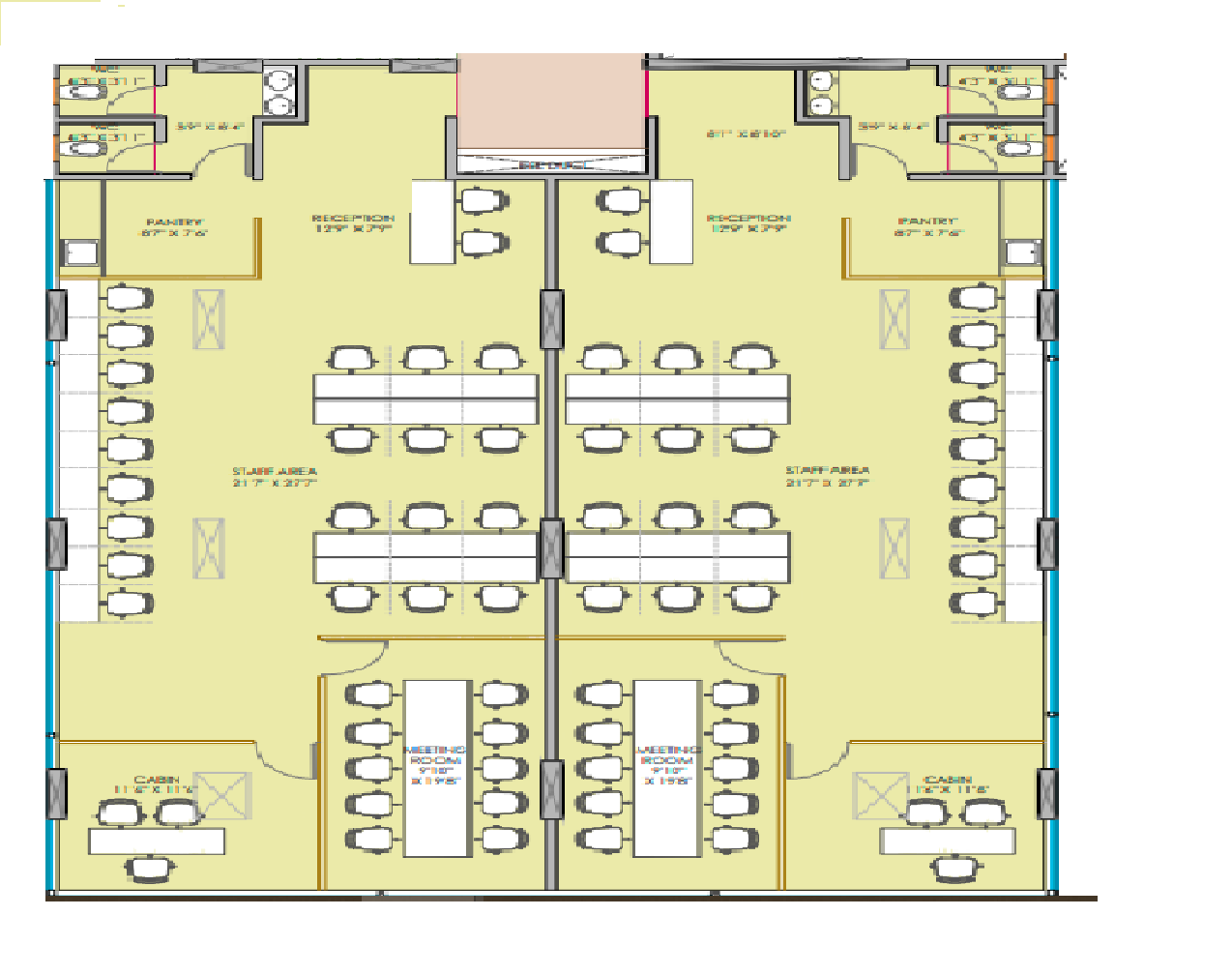 2000 Sq. Ft. Office Space
