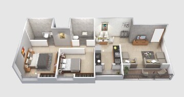  2 BHK Apartment at Rigved Uptown, Balewadi – for Sale
