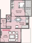 RK Lunkad Punya Bhumi 1 BHK Layout