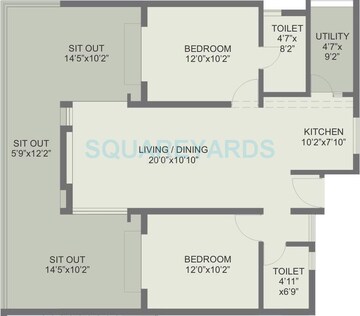  2 BHK Apartment at Rohan Abhilasha, Wagholi – for Rent