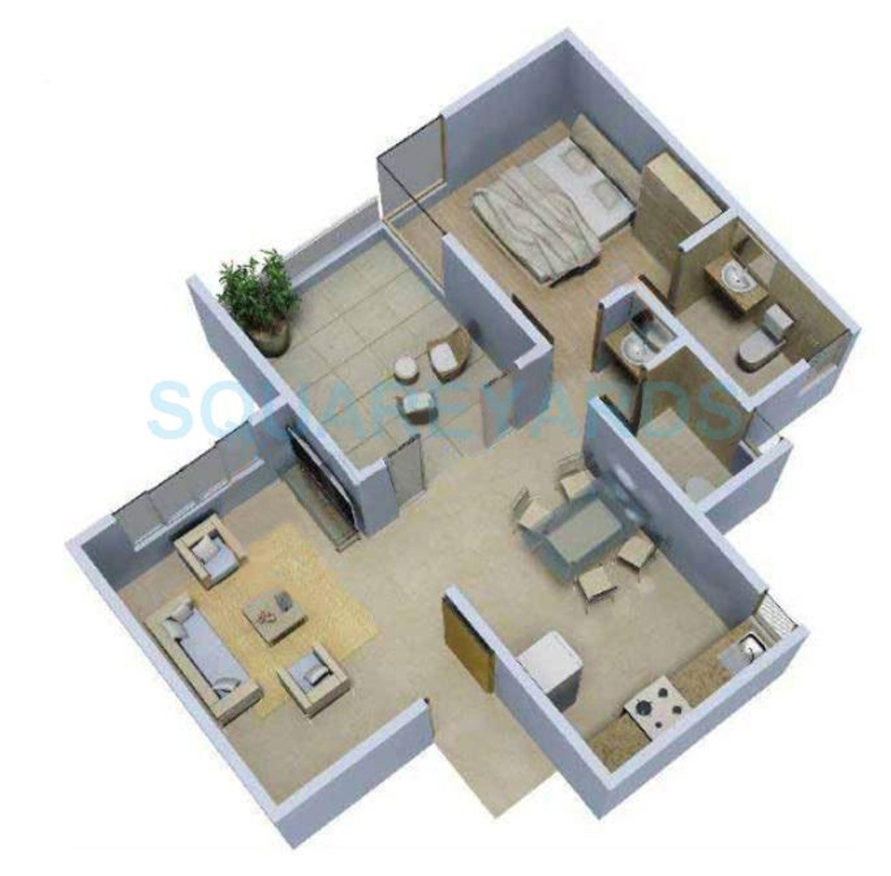 rohan mithila apartment 1bhk 700sqft 10682