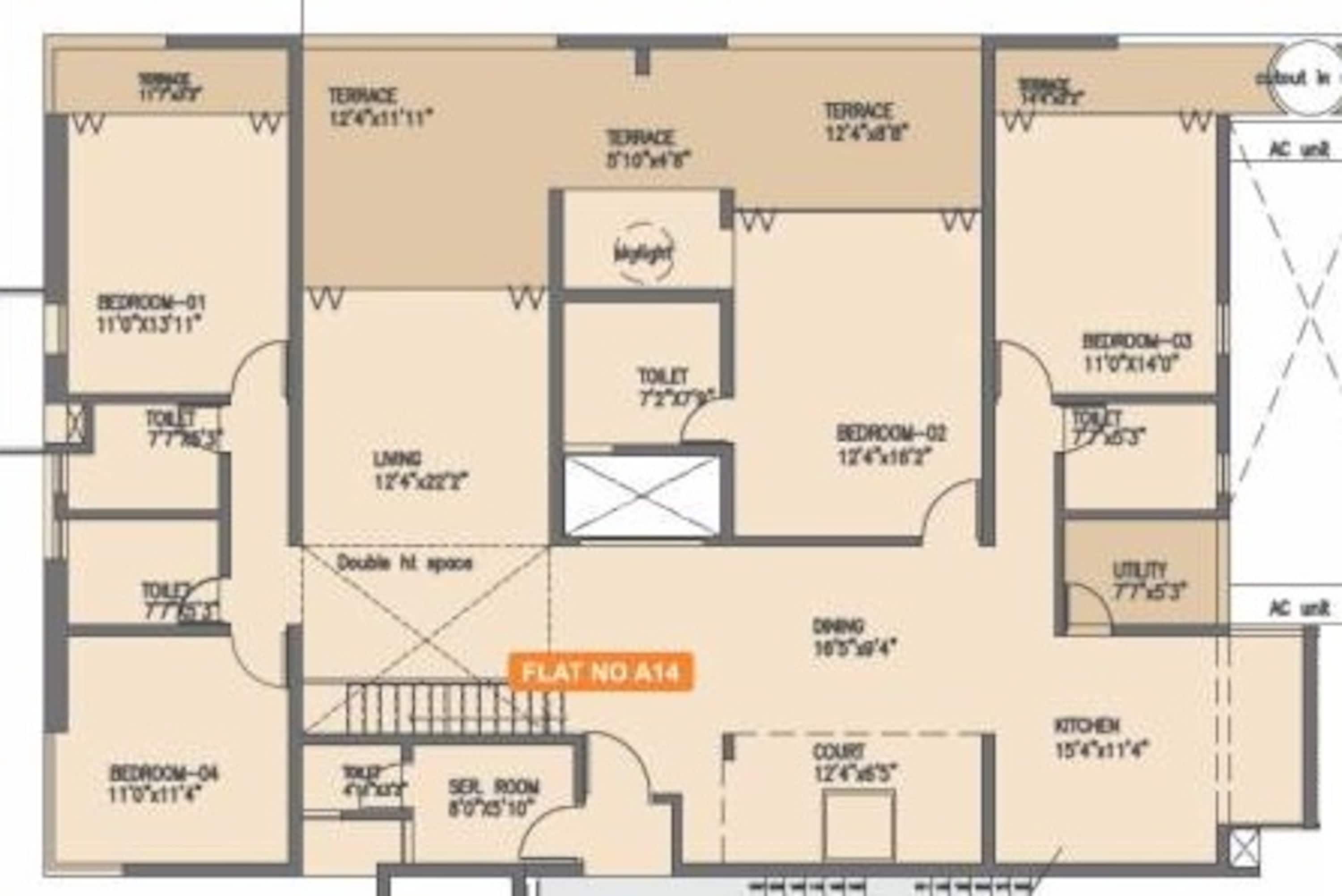 rohan mithila apartment 4 bhk 3000sqft 20211410181456