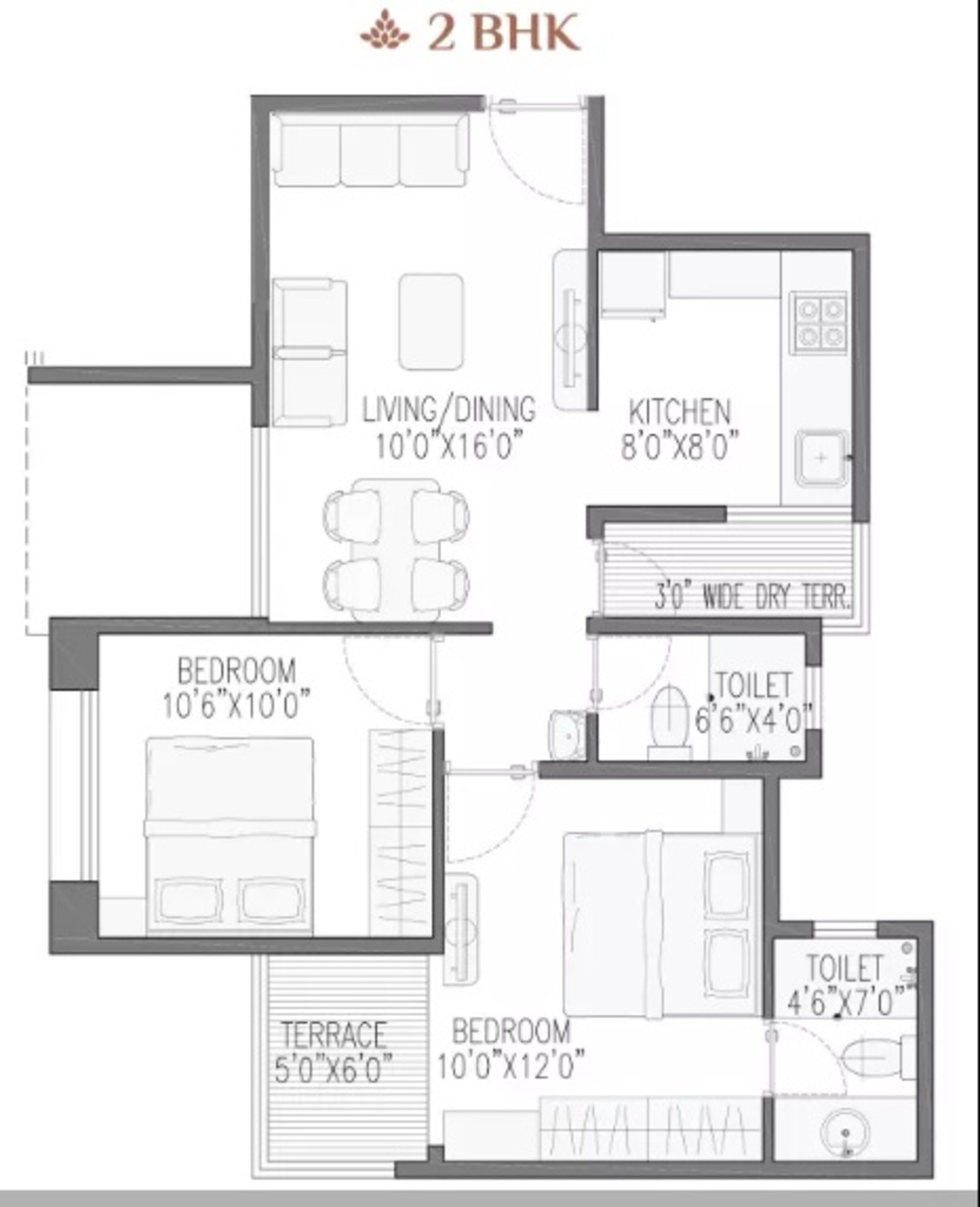rose gardenia apartment 2bhk 680sqft01